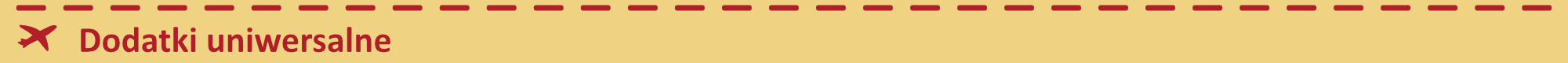 Dodatki uniwersalne